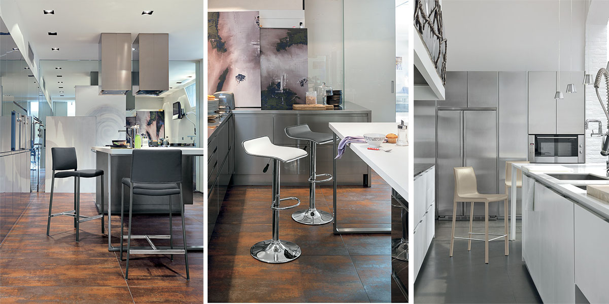 How to choose the right Stool for your kitchen island or counter ...