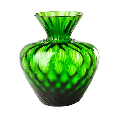 Venini Vaso Balloton Gemme Verde