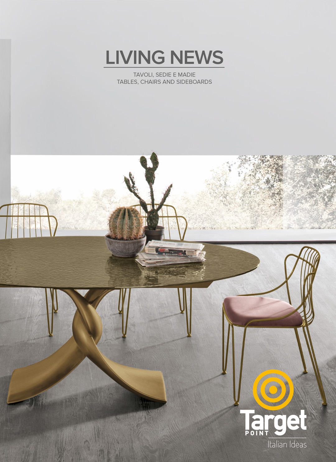 Catalogo Living news 2023 tavoli sedie madie target point