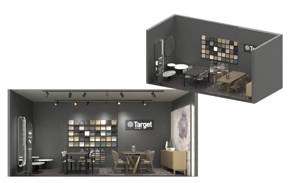 esempio corner 20mq concept store target point